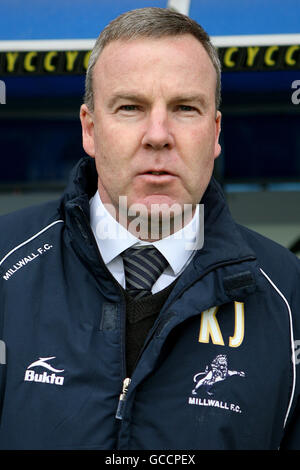 Calcio - Coca-Cola Football League One - Millwall / Charlton Athletic - The New Den. Kenny Jackett, manager di Millwall Foto Stock