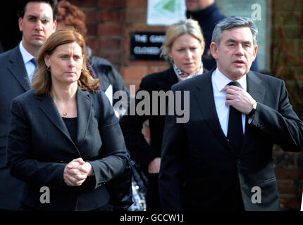 Michael Foot funerale Foto Stock