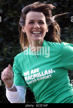 Macmillan Cancer appello lancio Foto Stock