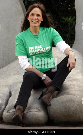 Macmillan Cancer appello lancio Foto Stock