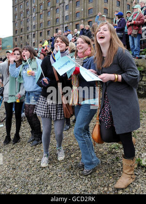 Canottaggio - 2010 Xchanging Boat Race - Oxford v Cambridge - Fiume Tamigi Foto Stock