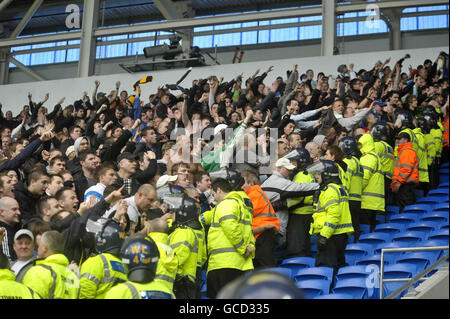 Calcio - Coca Cola Football League Championship - Cardiff City v Swansea City - Cardiff City Stadium Foto Stock