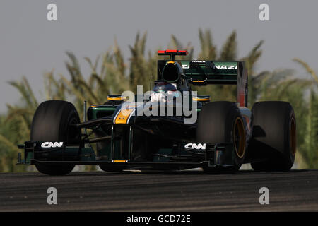 Motor Racing - Campionato del mondo di Formula uno - Gran Premio del Bahrain - circuito Internazionale del Bahrain. Lotus' Jarno Trulli durante il Gulf Air Bahrain Grand Prix al Bahrain International Circuit di Sakhir, Bahrain Foto Stock