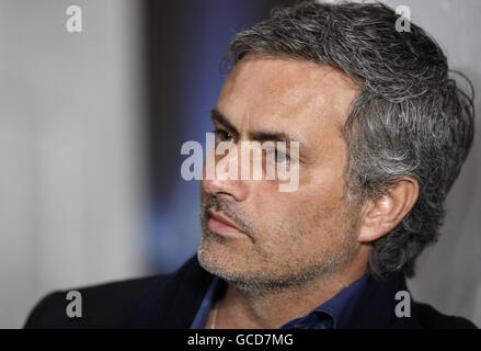 Calcio - UEFA Champions League - Round of 16 - seconda tappa - Chelsea v Inter Milan - Stamford Bridge. Jose Mourinho, responsabile Inter Milan Foto Stock