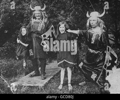 Centenario celebra 96 anni nella stessa casa Foto Stock