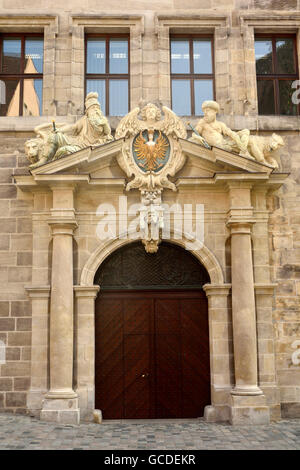 Altes Rathaus di Norimberga Foto Stock