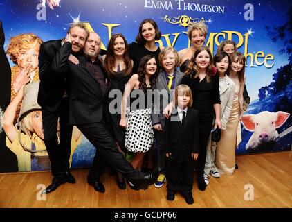 Premiere mondiale di Nanny McPhee e il Big Bang - Londra Foto Stock