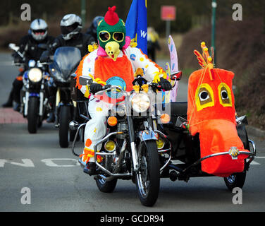 RAF Ali appello Easter Egg Run Foto Stock