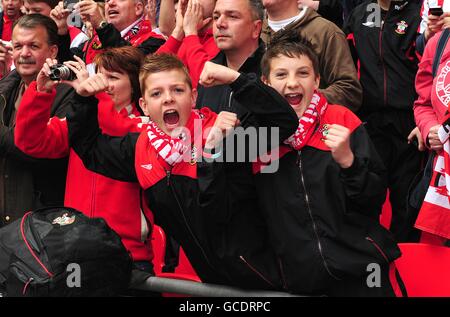 Calcio - Johnstone la vernice Trophy - finale - Carlisle Regno v Southampton - Wembley Stadium Foto Stock