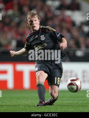 Calcio - UEFA Europa League - Quarter Final - prima tappa - Benfica / Liverpool - Stadio della luce. Dirk Kuyt, Liverpool Foto Stock