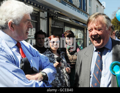 2010 campagna elettorale Apr 23 Foto Stock