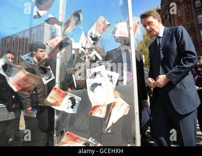 2010 campagna elettorale Apr XV Foto Stock