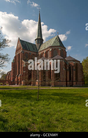 Doberan Minster, ex-monastero Cistercense, Bad Doberan, Meclemburgo-Pomerania, Germania Foto Stock