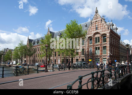 Oostindische Huis, ex sede dei VOC, olandese East India Company, Amsterdam, Olanda, Paesi Bassi, Europa Foto Stock