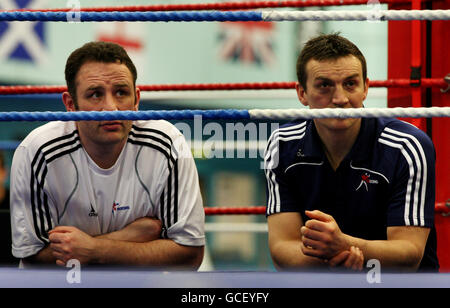 Boxing - Gran Bretagna Olympic Training - Inglese Istituto di Sport Foto Stock