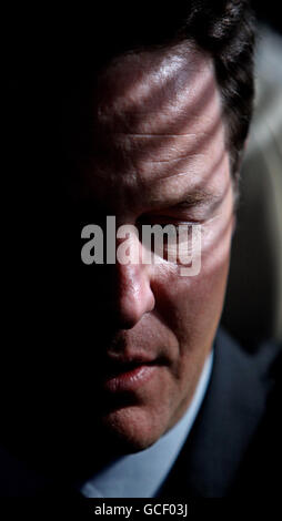 2010 campagna elettorale 9 Apr Foto Stock