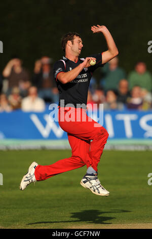 Cricket - Clydesdale Bank 40 - GRUPPO A - Surrey v Lancashire - Scuola di Whitgift Foto Stock