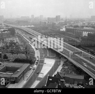 Trasporti - Westway A40 Estensione - Londra Foto Stock