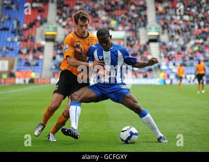 Calcio - Barclays Premier League - Wigan Athletic v Hull City - DW Stadium Foto Stock