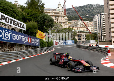 Formula uno Motor Racing - Gran Premio di Monaco - Practice e Qualifiche - circuito di Monaco. Jaime Alguersuari (ESP), Toro Rosso. Foto Stock