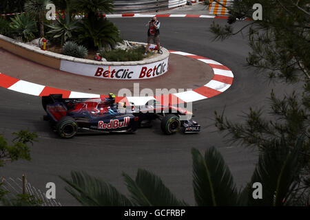 Formula uno Motor Racing - Gran Premio di Monaco - Practice e Qualifiche - circuito di Monaco. Jaime Alguersuari (ESP), Toro Rosso. Foto Stock