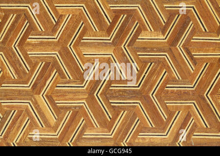 Marrone legno artistico sfondo texture Foto Stock
