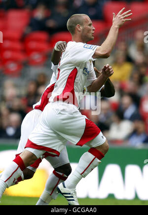 Calcio - FA Trophy - finale - Barrow v Stevenage Borough - Wembley Stadium Foto Stock