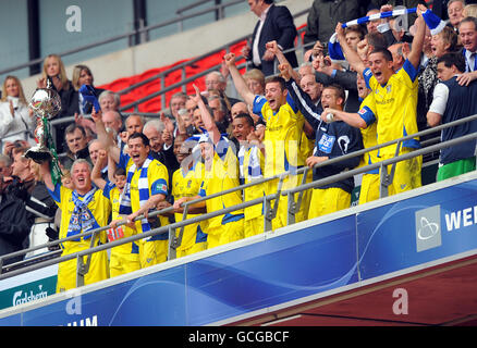 Calcio - FA Trophy - finale - Barrow v Stevenage Borough - Wembley Stadium Foto Stock