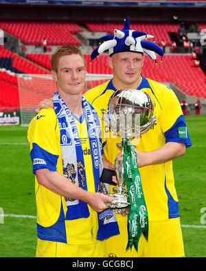 Calcio - FA Trophy - finale - Barrow v Stevenage Borough - Wembley Stadium Foto Stock