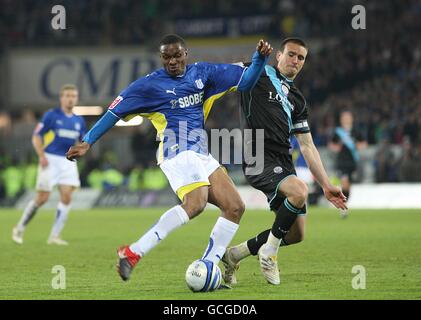 Calcio - Coca Cola Football League Championship - Play Off Semi finale - Seconda tappa - Cardiff City v Leicester City - Cardiff ... Foto Stock