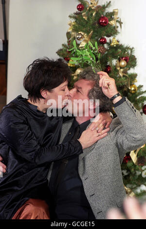 Intrattenimento - Eastenders a Natale Foto Stock