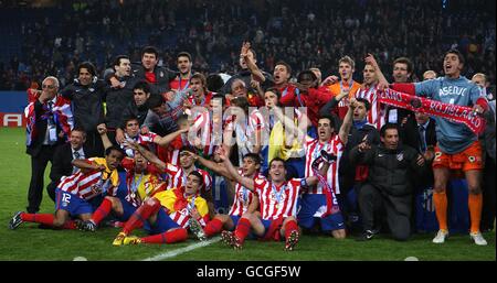 Soccer - UEFA Europa League - finale - Atletico Madrid v Fulham - HSH Nordbank Arena Foto Stock