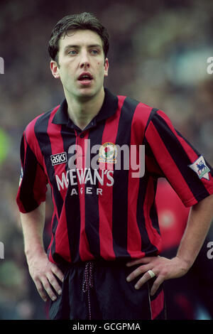 Calcio - fa Carling Premiership - Sheffield Wednesday v Blackburn Rover - Hillsborough Stadium. Jason Wilcox di Blackburn Rovers. Foto Stock