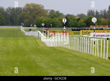 Corse ippiche - totesport.com Lockinge Day - Ippodromo di Newbury. Vista generale dell'ippodromo di Newbury Foto Stock