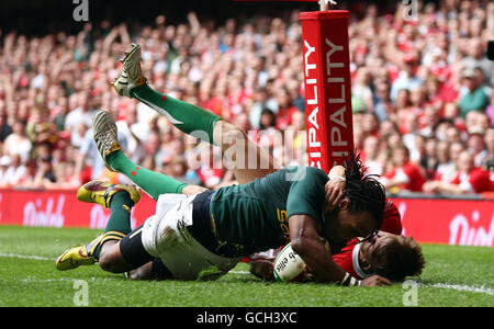 Rugby Union - International Friendly - Galles v Sud Africa - Millennium Stadium Foto Stock