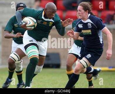 Rugby Union - International Friendly - Scozia donne v Sud Africa le donne - Lasswade RFC Foto Stock