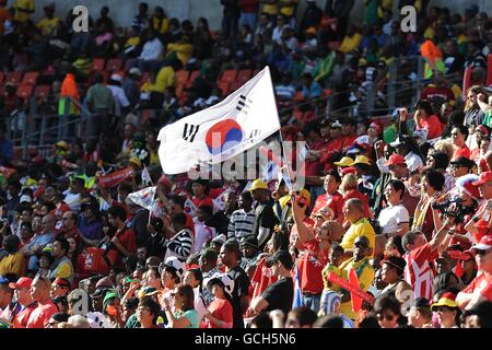 Calcio - Coppa del Mondo FIFA Sud Africa 2010 - Gruppo B - Corea del Sud / Grecia - Nelson Mandela Bay Stadium Foto Stock