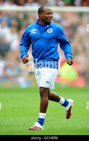 Socceraid - Inghilterra e resto del mondo - Old Trafford Foto Stock