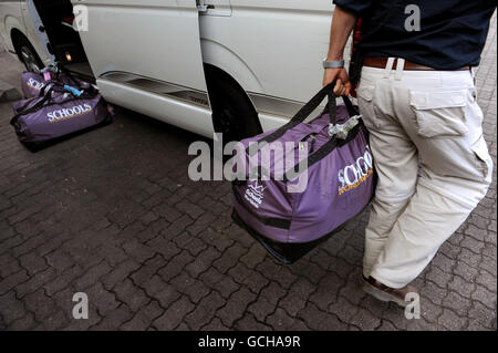 Il bus crash in Sud Africa Foto Stock