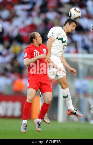 Calcio - Coppa del Mondo FIFA Sud Africa 2010 - GRUPPO C - Slovenia - Inghilterra - Nelson Mandela Bay Stadium Foto Stock