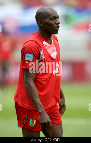 Calcio - International friendly - Slovacchia / Camerun - Wortherseestadion. Geremi, Camerun Foto Stock