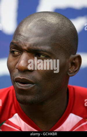 Calcio - International friendly - Slovacchia / Camerun - Wortherseestadion. Geremi, Camerun Foto Stock