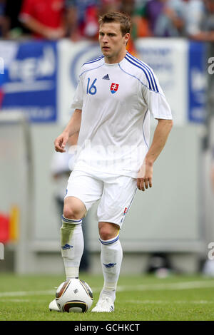 Calcio - International friendly - Slovacchia / Camerun - Wortherseestadion. Jan Durica, Slovacchia Foto Stock