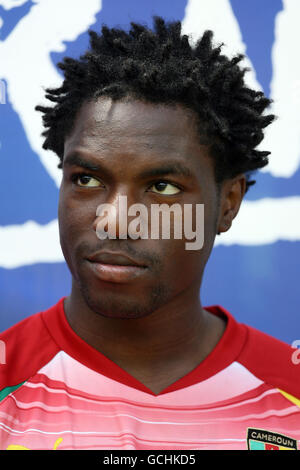 Calcio - International friendly - Slovacchia / Camerun - Wortherseestadion. Georges Mandjeck, Camerun Foto Stock