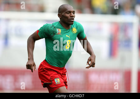 Calcio - International friendly - Slovacchia / Camerun - Wortherseestadion. Geremi, Camerun Foto Stock