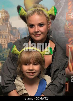 Shrek Forever After Celebrity Screening di Gala - Londra Foto Stock