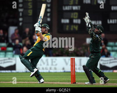 Cricket - Friends Provident venti20 - Gruppo del Nord - Worcestershire Royals v Nottinghamshire fuorilegge - nuova strada Foto Stock