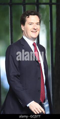 George Osborne a Downing Street Foto Stock