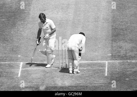 Cricket - le ceneri - Seconda prova - Inghilterra v Australia - Signore - Quinto Giorno Foto Stock