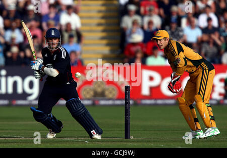 Cricket - NatWest Series - Seconda giornata internazionale - Inghilterra v Australia - SWALEC Stadium Foto Stock